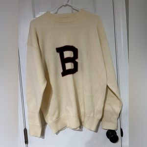 Brown University Knit Sweater Size XL